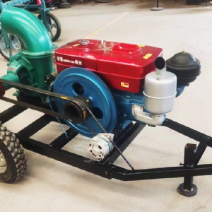 Agricultural small-scale mixed flow pump truck