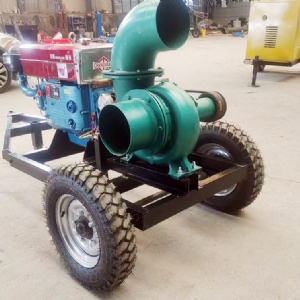 Agricultural small-scale mixed flow pump truck